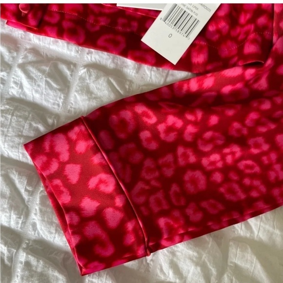 Good American red leopard pajama set - Picture 11 of 16